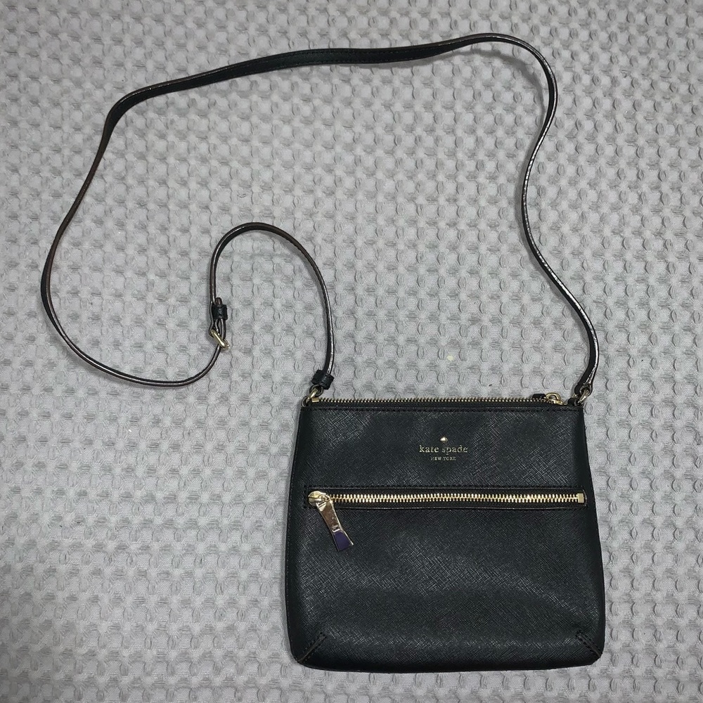 Kate Spade Black Square Crossbody Bag